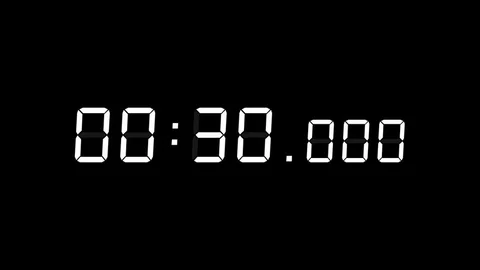clock with milliseconds