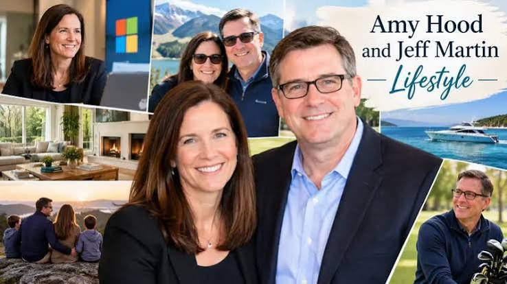 Amy Hood and Jeff Martin